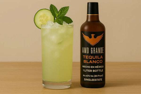 Cucumber Mint Tequila Refresher